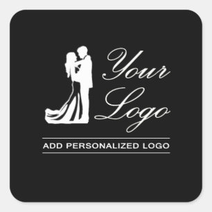 Custom Wedding Idea Personalized Photo Design Square Sticker