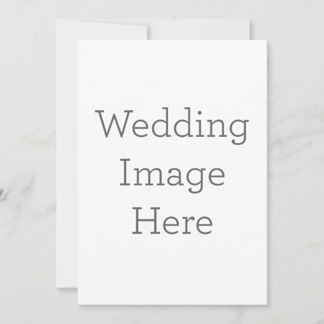 Flat Invitation, Size: 5" x 7", Paper: Signature Matte, Corner: Squared, Envelopes: White, Print Quality: Standard (Front)