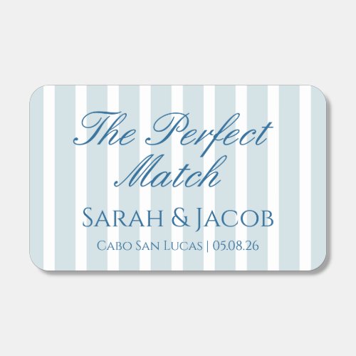 Custom Wedding Match Box, Wedding Matches