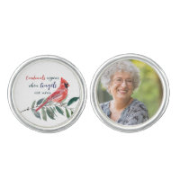 Custom Wedding Memorial Cardinal Photo Groom 