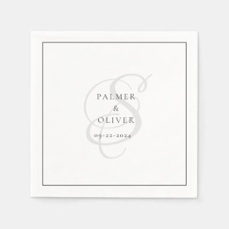 Custom Wedding Napkins