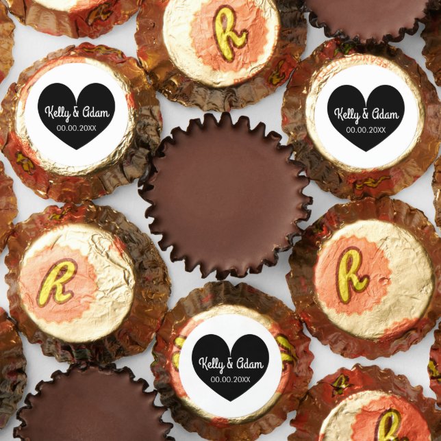 Custom wedding party sweets reese's peanut butter cups (Assorted)