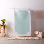 Custom Wedding Photo Backdrop - Mr. &amp; Mrs. Mint