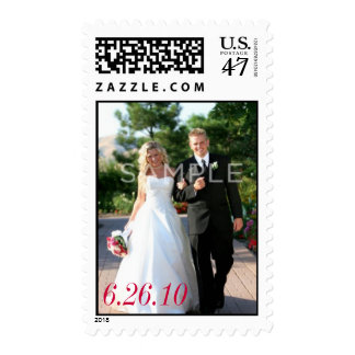 Custom Wedding Photo Postage