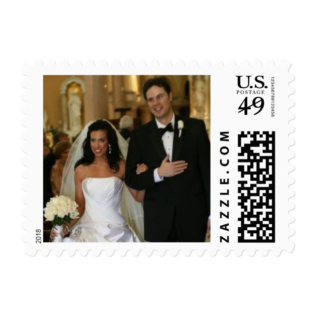 Custom Wedding Photo Postage Stamps