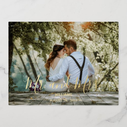 Custom Wedding Photo  Thank you Card