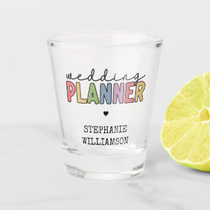 Custom Wedding Planner Event Planner Shot Glass