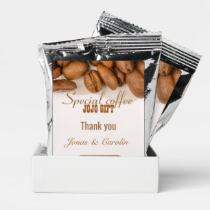 Custom wedding professional design JOJO GIFT Cof Coffee Drink Mix