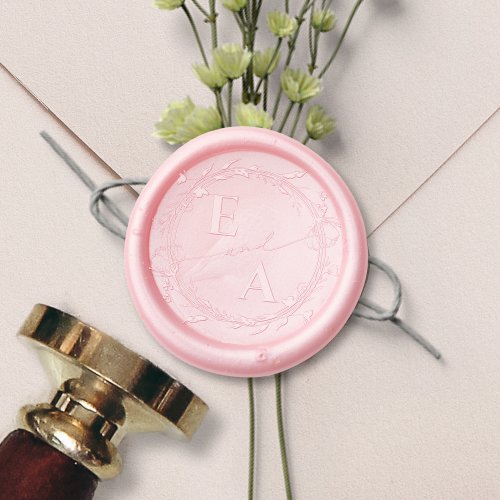 Custom Wedding Script Monogram Wax Seal Stamp