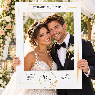 Custom Wedding Selfie Frame