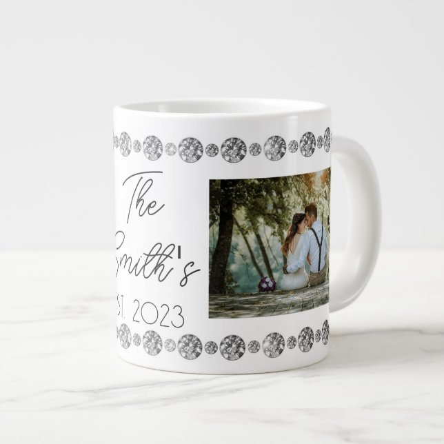 Custom Wedding Specialty Mug (Front Right)