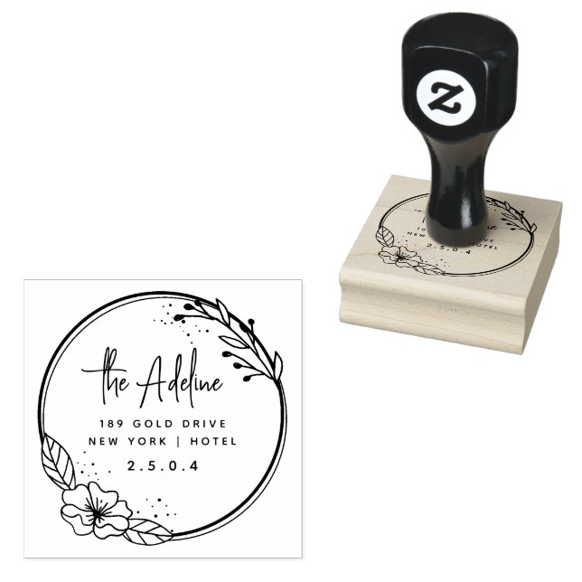 Custom Wedding Stamp (Stamped)