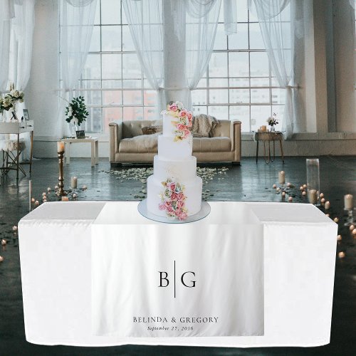 Custom Wedding Sweetheart Table Runner Decor Sign