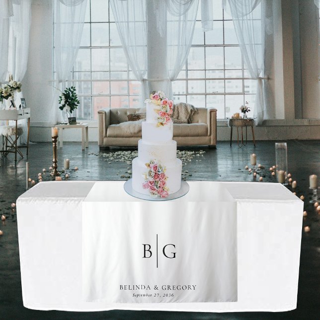 Custom Wedding Sweetheart Table Runner Decor Sign Tapestry (Custom Wedding Sweetheart Table Runner Decor Tapestry)