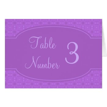 Custom Wedding Table Number Cards by CustomWeddingDesigns at Zazzle