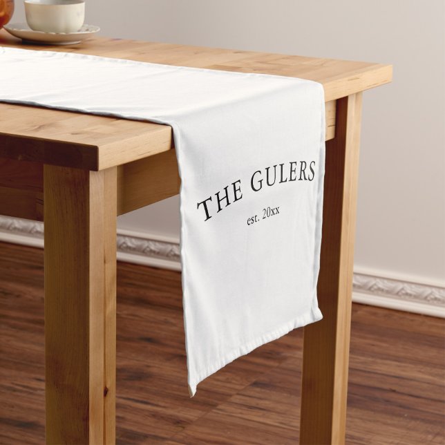 Custom Wedding Table Runner, Sweetheart Table Deco Short Table Runner (Creator Uploaded)