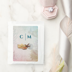 Custom Wedding Tea Bag Favors Tea Bag Drink Mix