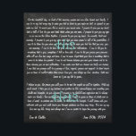 Custom Wedding Vows on Canvas<br><div class="desc">A constant reminder of the vows that you made on your special day. Customizable size, color etc. A great wedding, anniversary or just because gift!</div>
