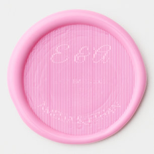 Custom Wedding Wax Seal Sticker Romantic Monogra