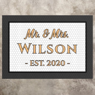 Custom Wedding Welcome Sign - Aisle Floor Decal
