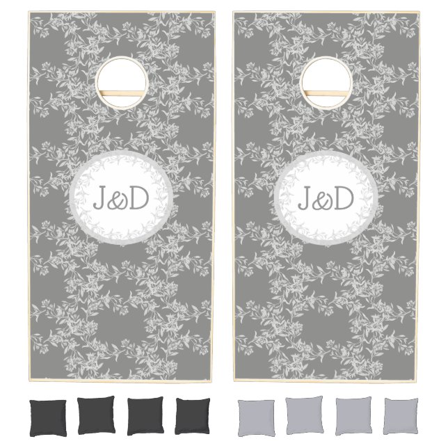 Custom Wedding with Initials Cornhole Set (Set)