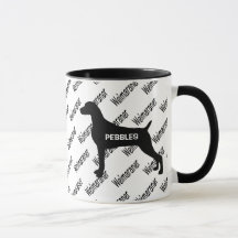 weimaraner mug