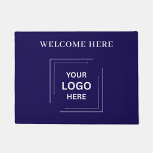 Custom Welcome Logo Store Entrance Doormat