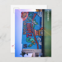 Custom Welcome Miami Beach Florida Graffiti Mural