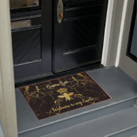 Custom Welcome to my Castle QUEEN BEE Marble Rug