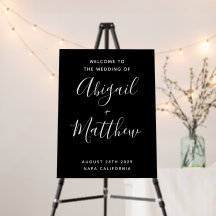 Custom Welcome to the Wedding Script Names