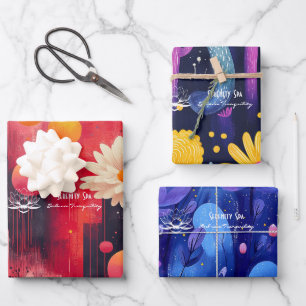 Custom Wellness Product Wrap - Business Retailers Wrapping Paper Sheets