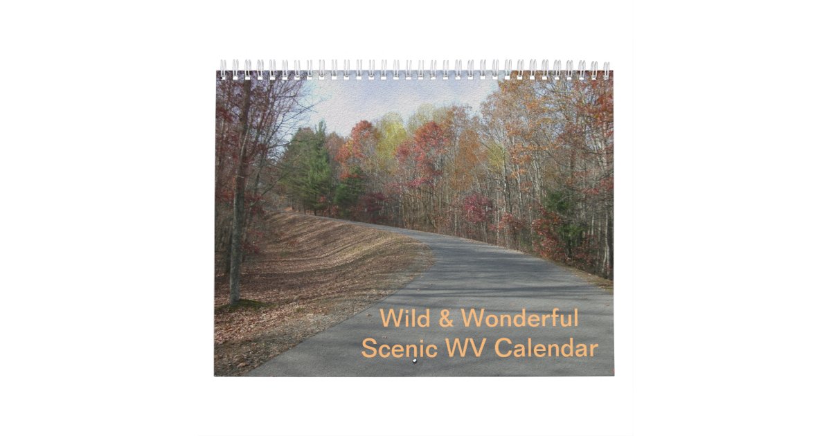 Custom West Virginia Calendar Zazzle com
