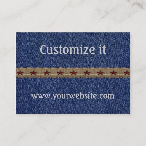 Custom Western Personal Business Cards