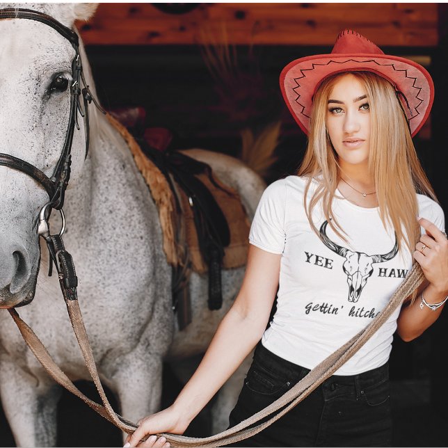 Custom Western Wedding Bachelorette Party Group T-Shirt (Creator Uploaded)