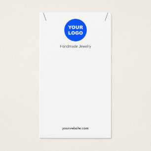 Custom White Add Logo Pendant Necklace Display