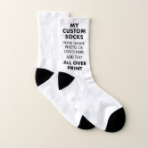 Make Your Own SMALL Custom Socks