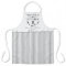 Custom, White and Gray Stripes, Farmhouse Kitchen