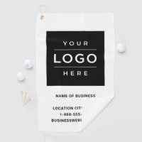 Custom White Business Logo Company Branded