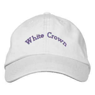 Custom White Crown Looking Beautiful-Hat Cool Fits Embroidered Baseball Cap