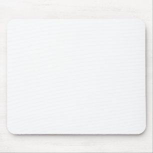Custom white simple Design Add Photo or Text Mouse Pad