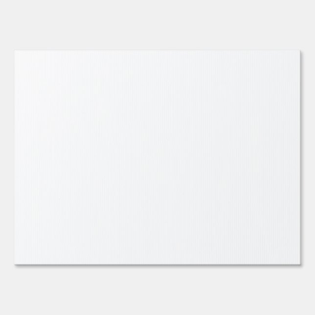 Custom white simple Design Add Photo or Text Sign (Front)