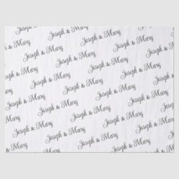 Custom White Wedding Tissue Paper – Personalized 