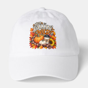 Custom Wild Autumn Pumpkin Coffee Cozy Fall Hat