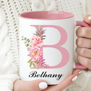 Custom Wildflower Mug Gift for Mom and Grandma