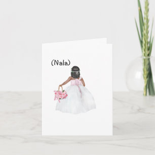 Custom Will You Be My Flower Girl? Card