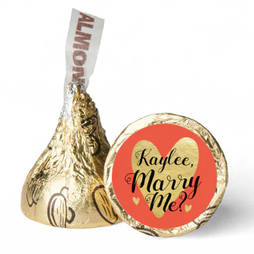 Custom Will You Marry Me Proposal  Hershey®'s Kiss Hershey®'s Kisses®