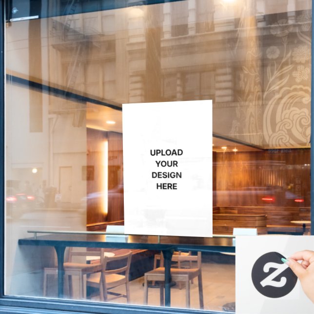 Custom Window Cling (Cafe Window)