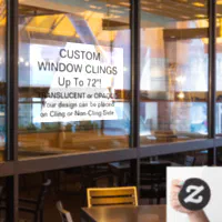 Window Clings - Custom Window Clings