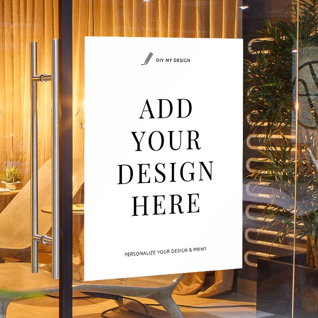 Custom Window Decal Printing 18x24" Vinyl Signage (Creator Uploaded)