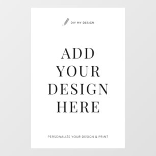 Custom Window Decal Printing 24x36" Vinyl Signage